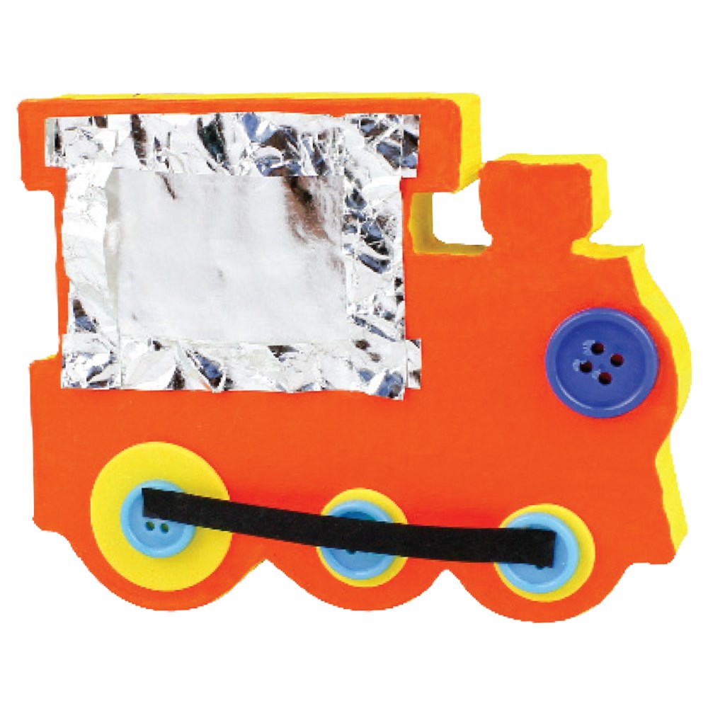 Stand Up Papier Mache Train Papier Mache CleverPatch Art & Craft