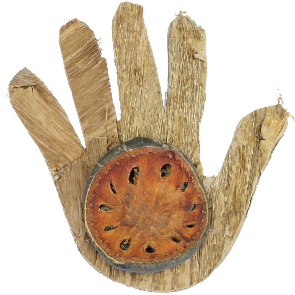 Cardboard Hands Brown Pack of 10 Natural Christmas Craft CleverPatch Art & Craft Supplies