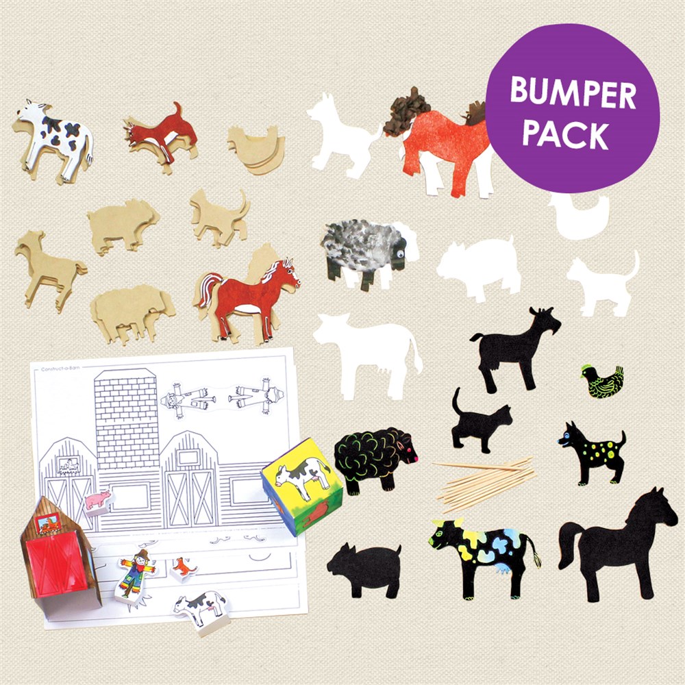 All About Farm Animals & the Land Project Bumper Pack Farm Animals & the Land CleverPatch