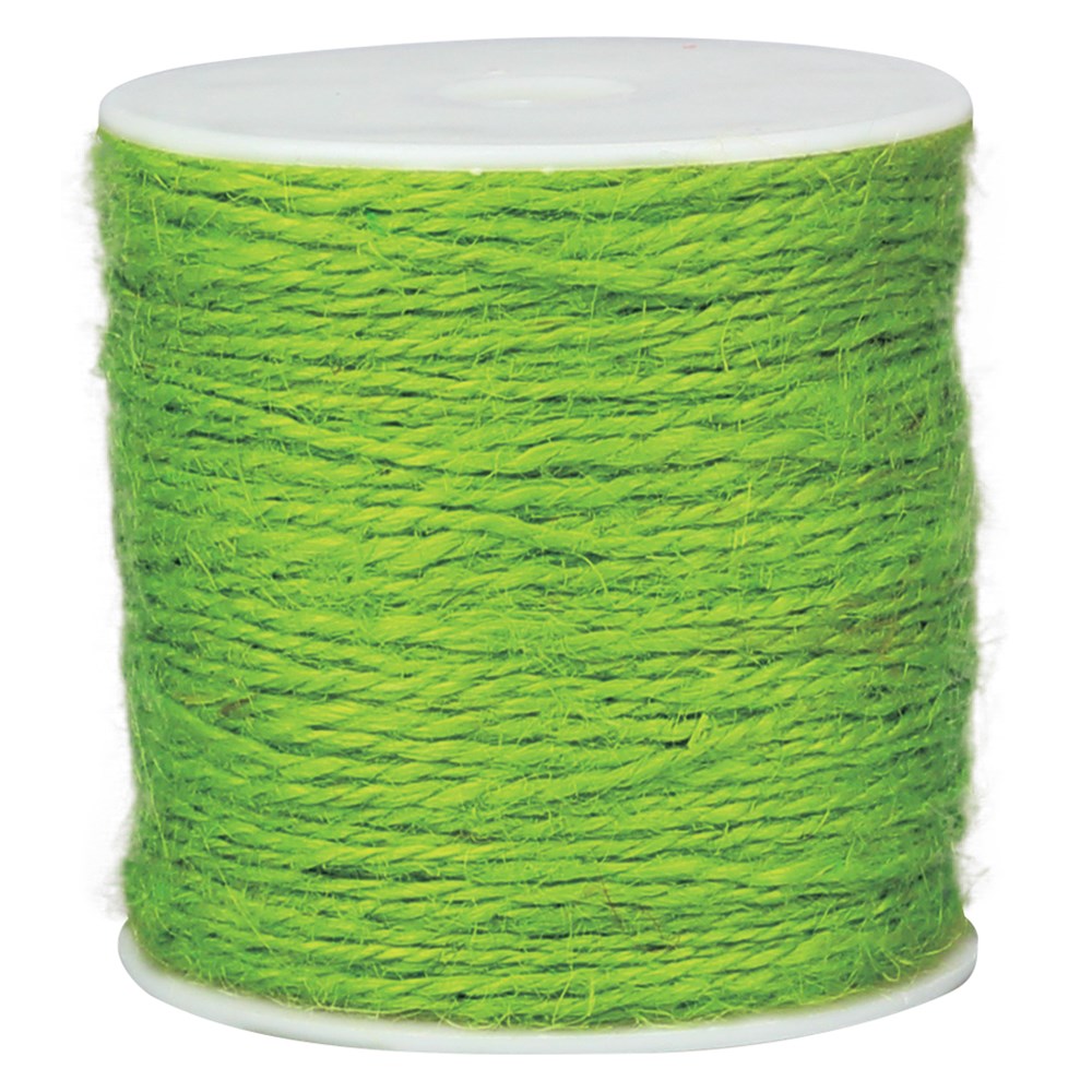 Jute Twine Green 100 Metres Sewing & Textiles CleverPatch Art