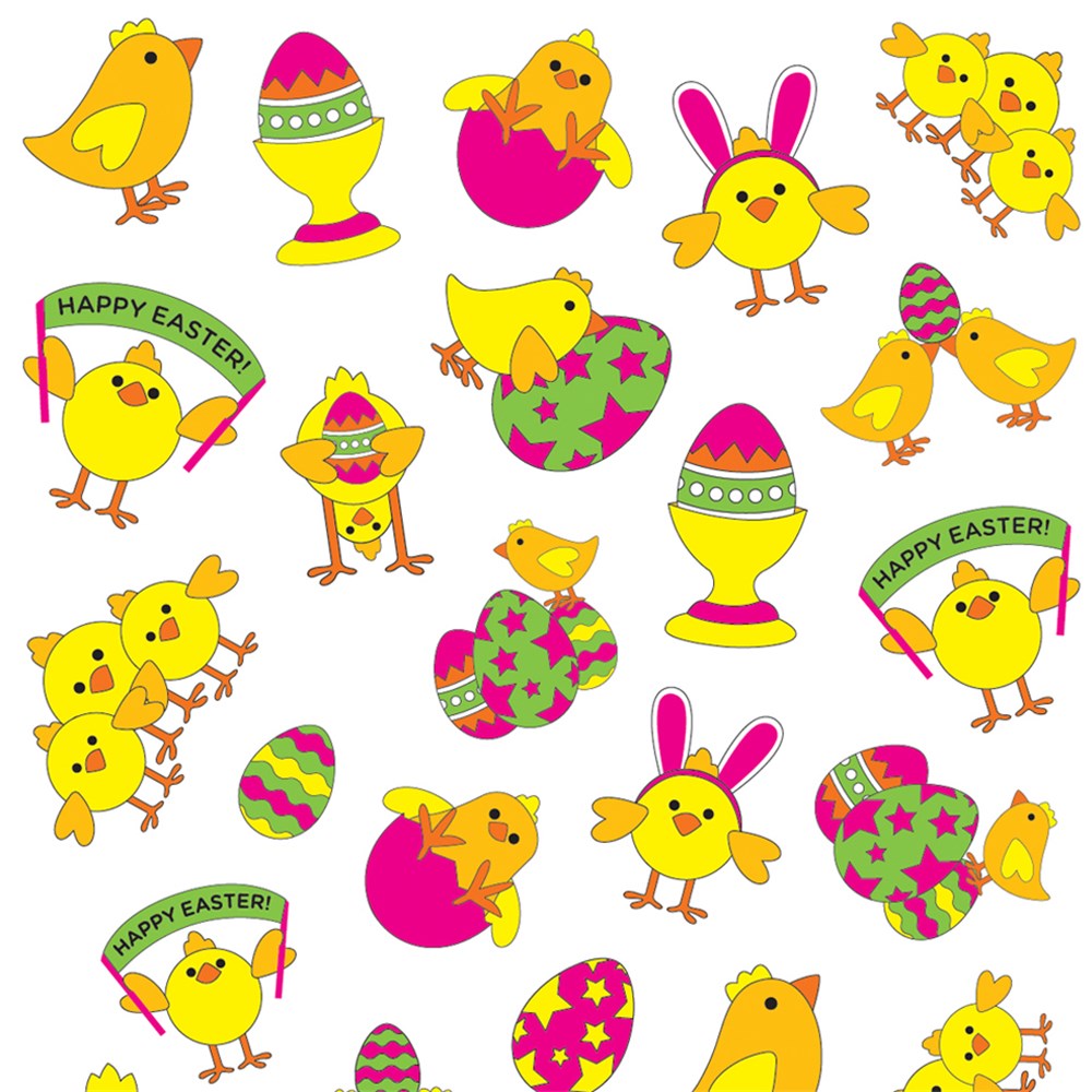 Easter Stickers Pack Of 240 Paper And Card Cleverpatch Art