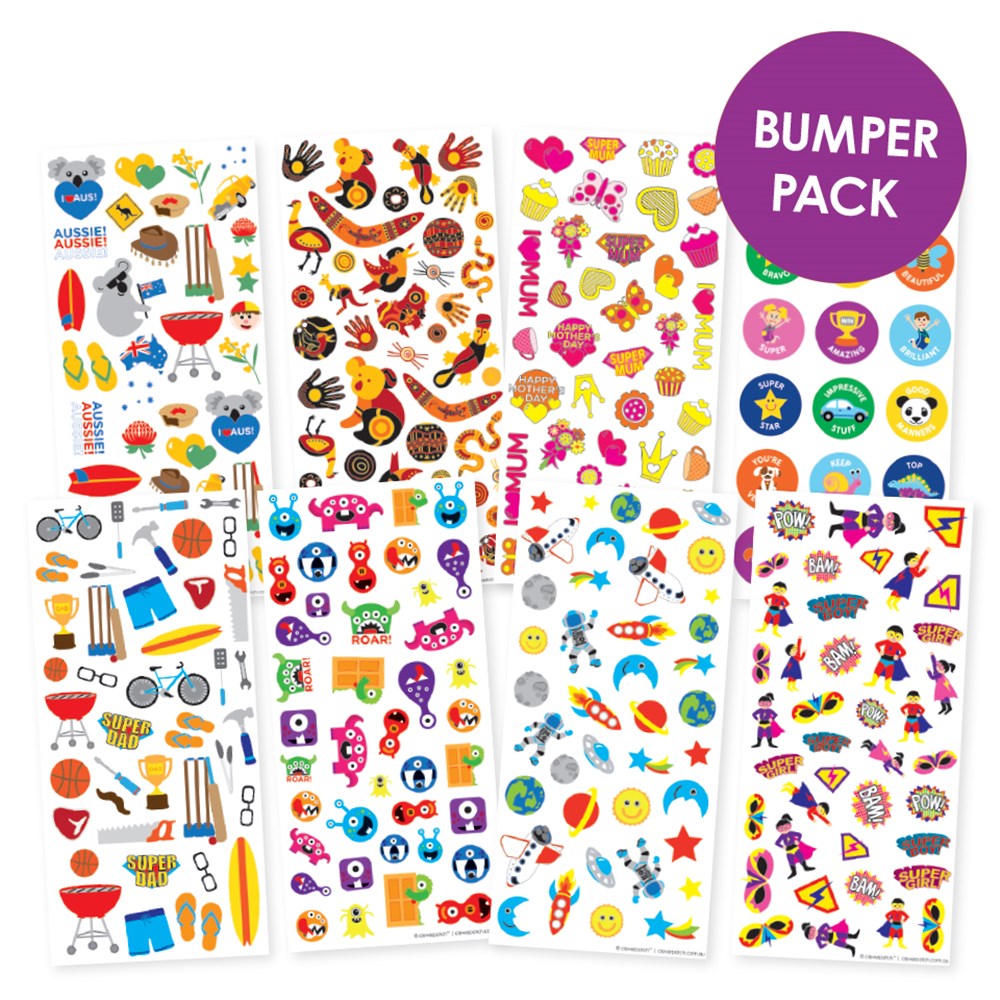 Sticker For Clever CleverPatch Stickers Bumper Pack | Stickers & Stamps | CleverPatch ...