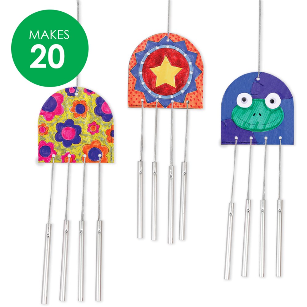 DIY Butterfly Wind Chime Kit For Kids - Wooden Arts Philippines