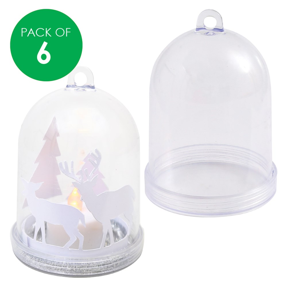 Clear Plastic Dome Pack of 2 CleverPatch CleverPatch