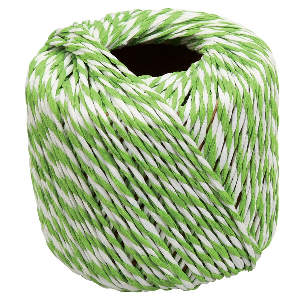 Paper Rope Ball Green 20 Metres CleverPatch CleverPatch Art