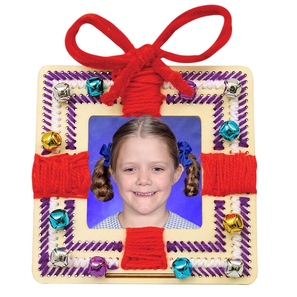 Wooden Square Weaving Frames Pack of 10 CleverPatch CleverPatch