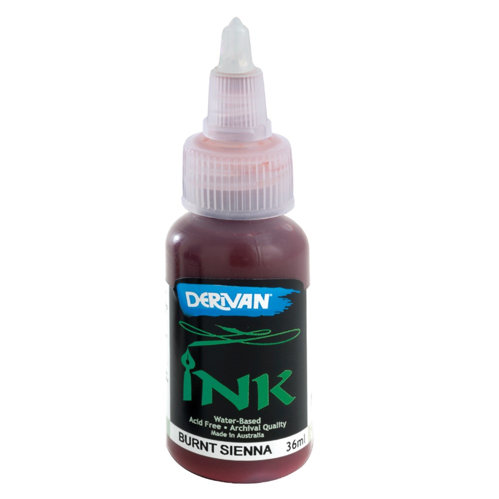 Derivan Ink - Burnt Sienna - 36ml - CleverPatch | CleverPatch - Art ...
