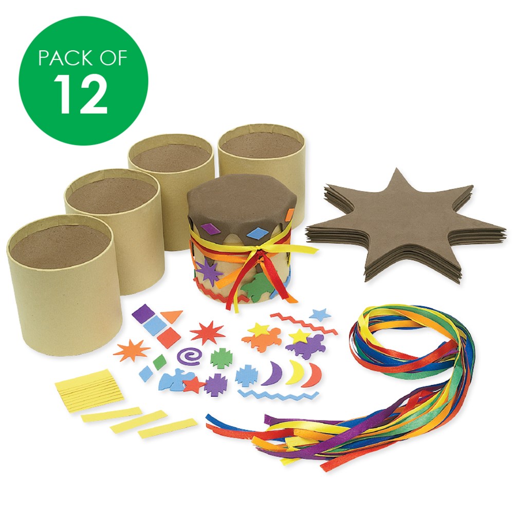EasytoMake Drum Kit Pack of 12 CleverPatch CleverPatch Art
