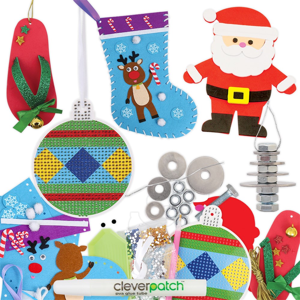 Christmas Craft Pack CleverKits CleverPatch CleverPatch Art