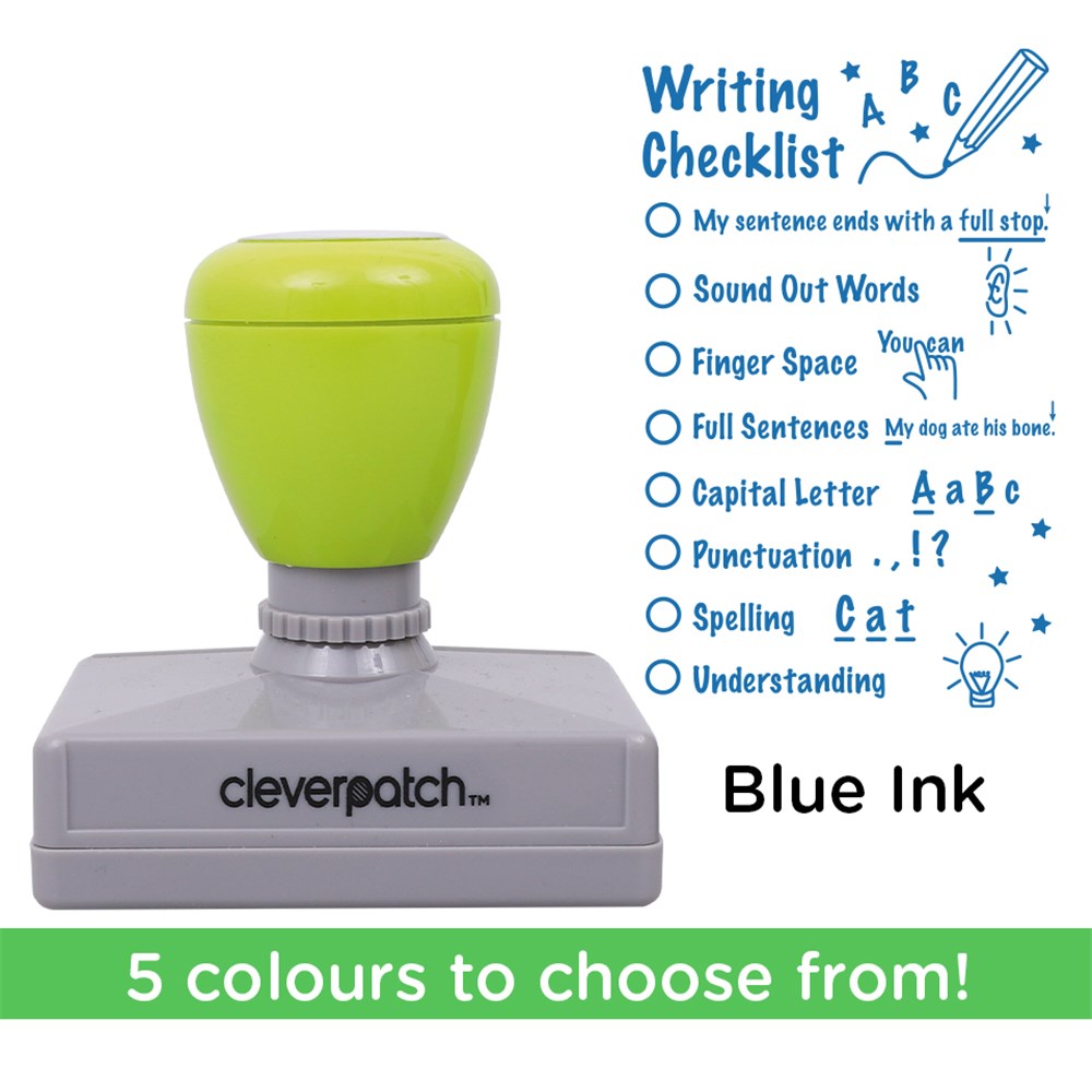 CleverStamp - 'Writing Checklist' Design - | CleverPatch - Art & Craft ...