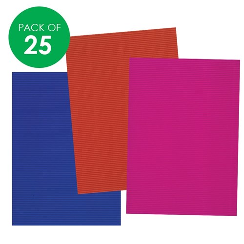 Corrugated Board - A4 - Pack of 25