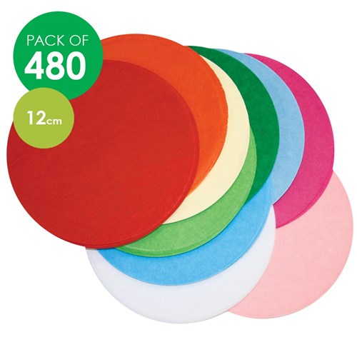 Tissue Paper Circles - 12cm - Pack of 480