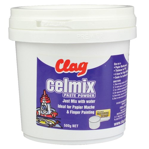 Clag Celmix 500g Pack PVA Glue & Paste CleverPatch Art & Craft
