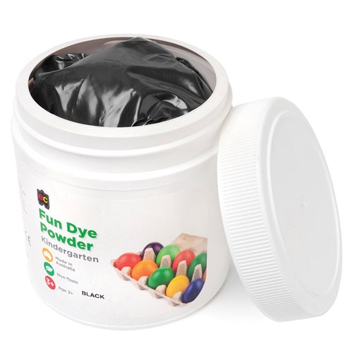 EC Powdered Fun Dye - Black - 500g