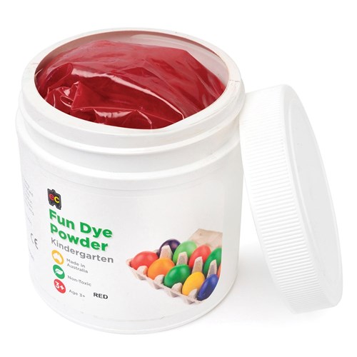 EC Powdered Fun Dye - Red - 500g