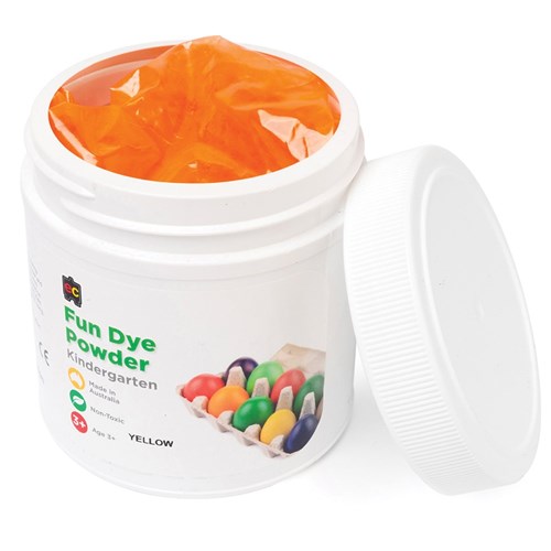 EC Powdered Fun Dye - Yellow - 500g