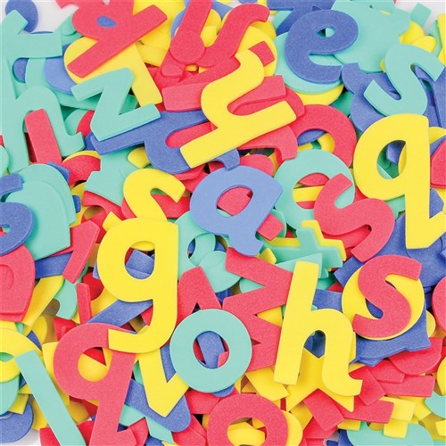 Foam Alphabet - Lowercase - Pack of 300