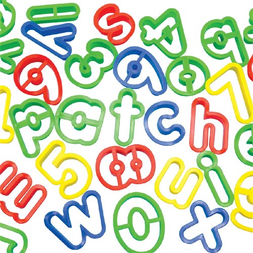Alphabet & Number Cutters - Pack of 36