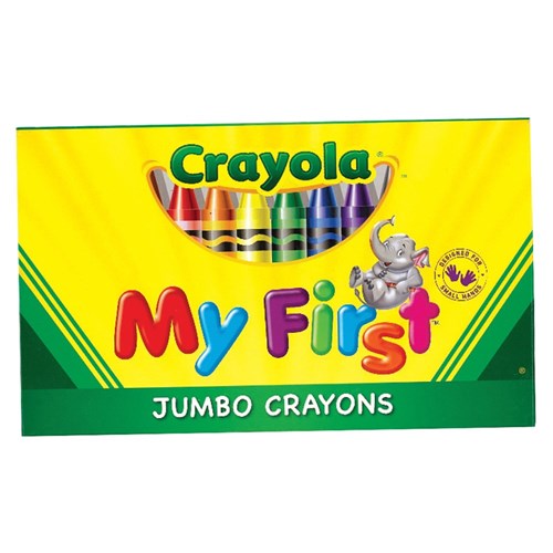 Crayola My First Jumbo Crayons - Pack of 12