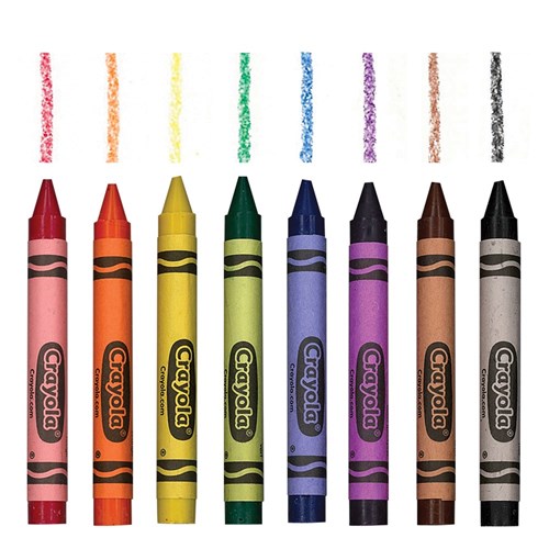 Crayola Large Crayons Deskpack - Pack of 48