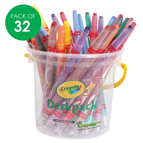 Crayola Twistables Crayons Deskpack - Pack of 32