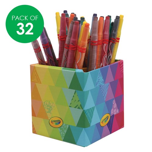 Crayola Twistables Crayons Deskpack - Pack of 32