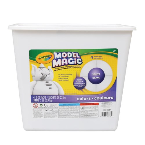 Crayola Model Magic Bucket - White - 900g