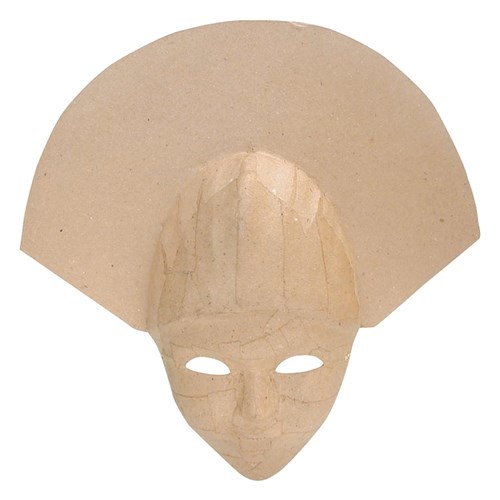 Papier Mache Headdress Mask