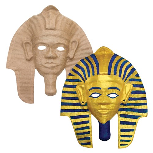 Papier Mache King Tut Mask