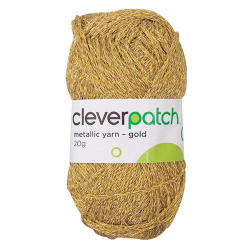 Metallic Yarn - Gold - 20g