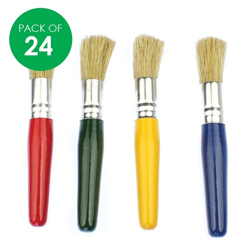 Mini Stubby Brushes - Pack of 24