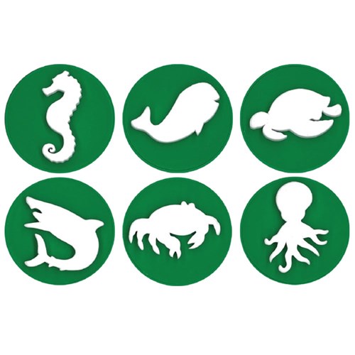 Sealife Paint Stampers - Pack of 6