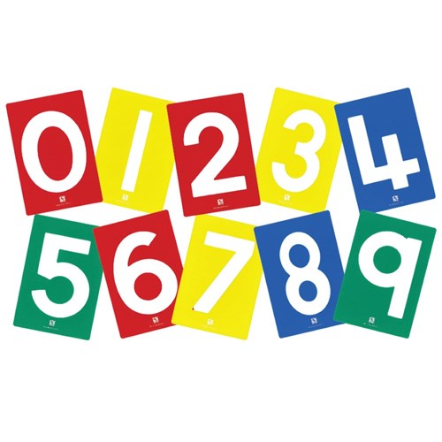 EC Number Stencils - Pack of 10