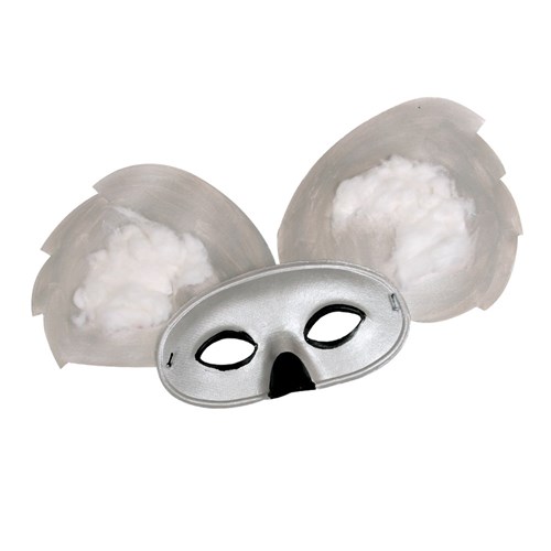 Papier Mache Half Masks - Pack of 24