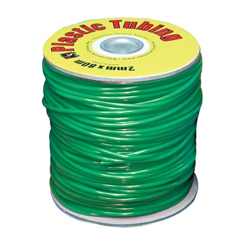 EC Plastic Tubing - Green - 80 Metres