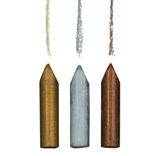 EC Stubbies Metallic Crayons - Pack of 12