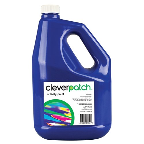 CleverPatch Activity Paint - Blue - 4 Litres