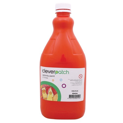 CleverPatch Activity Paint - Orange - 2 Litres