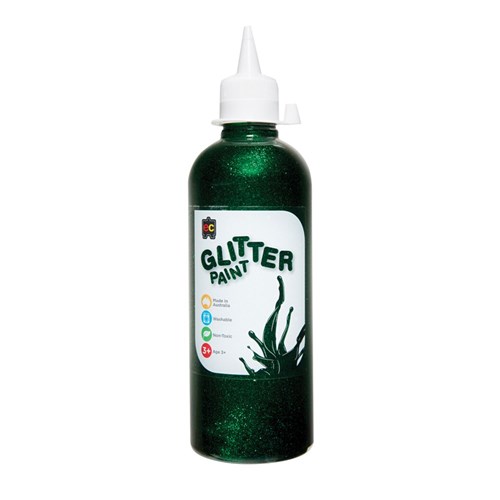 EC Glitter Paint - Green - 500ml