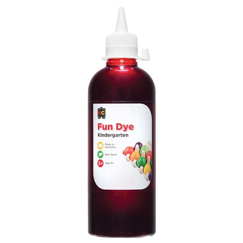 EC Liquid Fun Dye - Red - 500ml