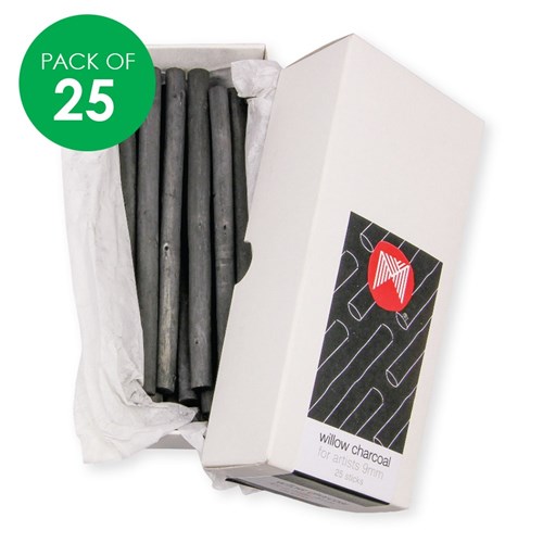 Micador Charcoal - 9mm - Pack of 25