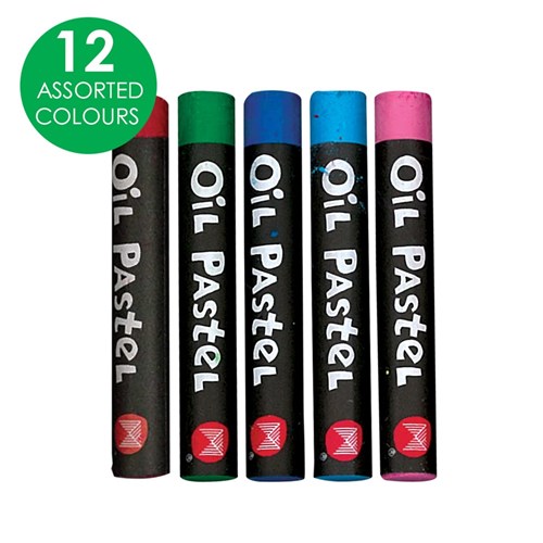 Micador Oil Pastels - Pack of 12