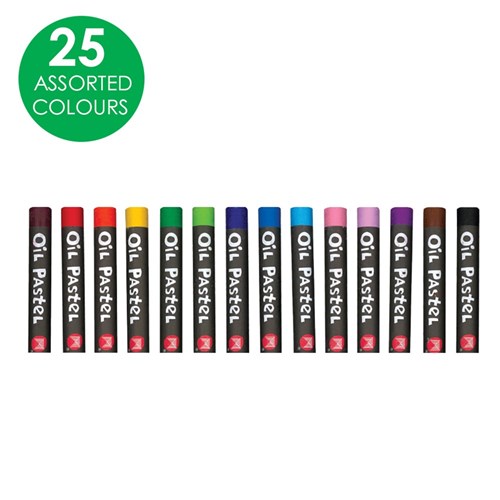 Micador Oil Pastels - Pack of 25