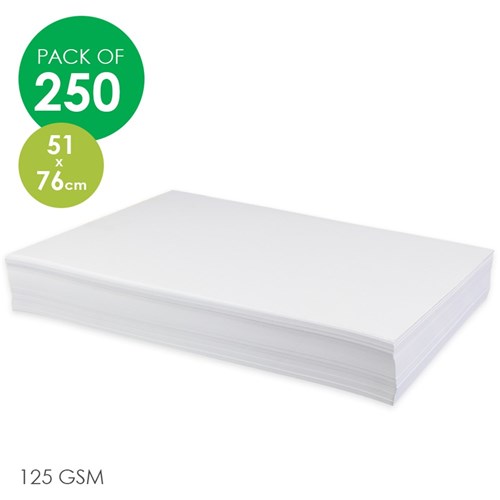 Cover Paper - White - 510 x 760mm - Pack of 250