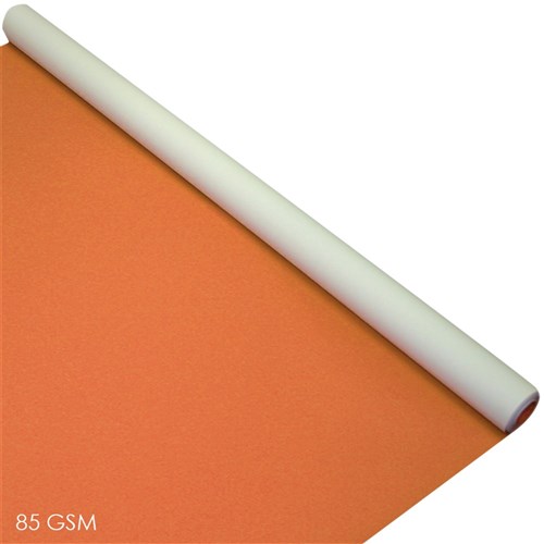 Display Poster Roll - Matt - Orange - 10 Metres