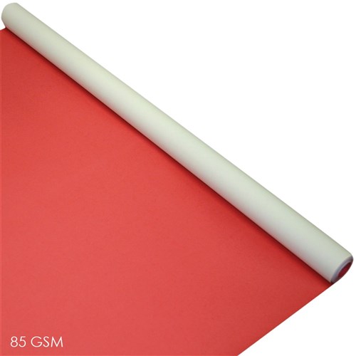 Display Poster Roll - Matt - Red - 10 Metres