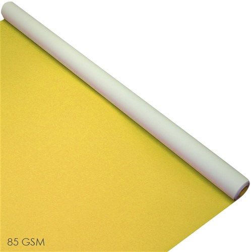 Display Poster Roll - Matt - Yellow - 10 Metres