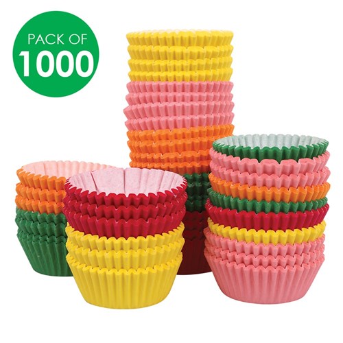 Patty Pans - Coloured - Pack of 1,000