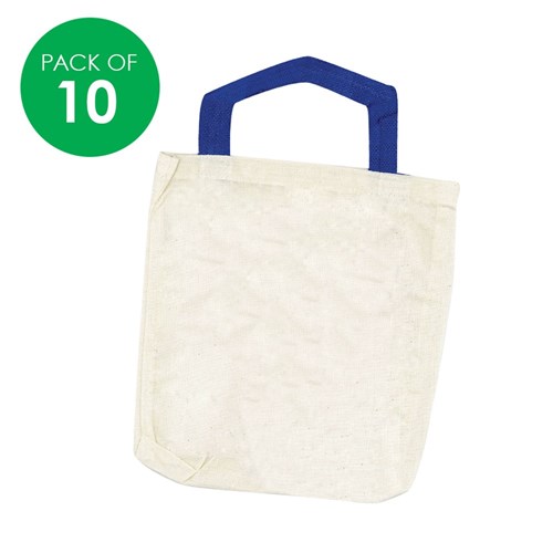 Cotton Bags - Small - Pack of 10