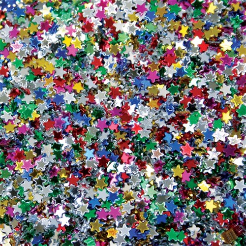 Mini Glitter Star Sequins Foil 80g Pack Sequins & Rhinestones